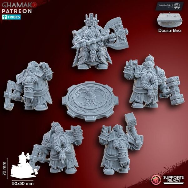 Dwarven King on Shield - Image 5