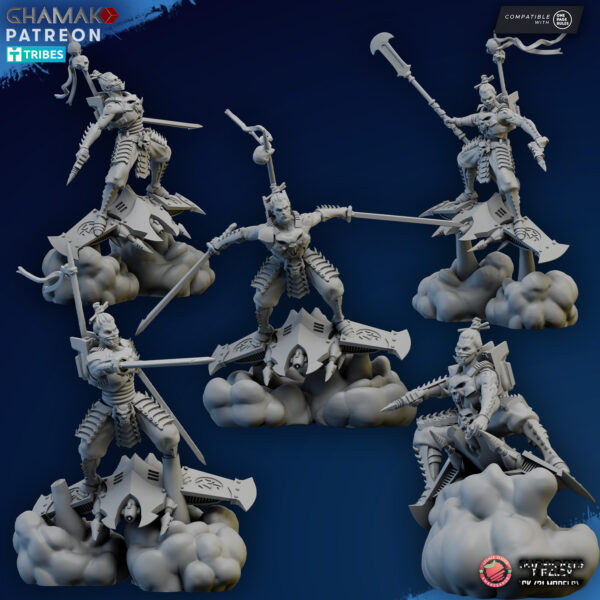 Dark elve skaters