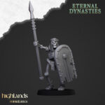 Ancient Skeletons with Spears and Hand Weapons - Image 10