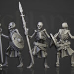 Skeleton Warriors with Spears - Image 9