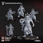 Machine Cult Shock priests with staff