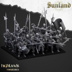 Sunland Troops with Halberds