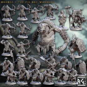 Orhogs - The Pig Orc Warband